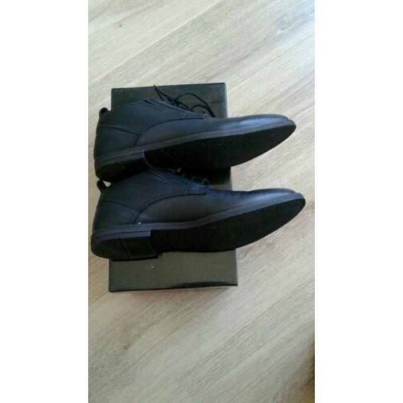 Mooie zwart lederen schoen mt 43