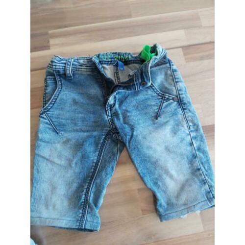 We jog jeans slimfit korte broek maat 116