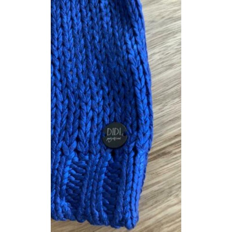 DIDI mouwloze TOP KOBALTBLAUW maat xl NIEUW!!