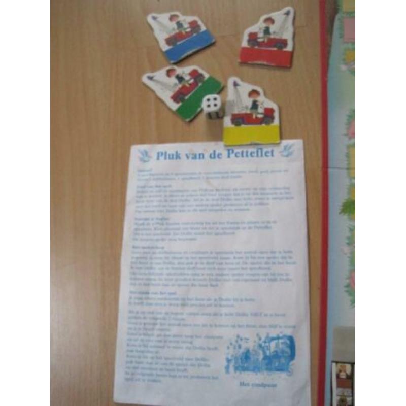 Het grote Pluk van de Petteflet spel (gebruikte staat!)
