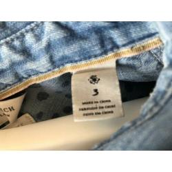 Maison scotch denim shirt maat 3