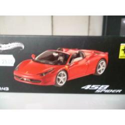 Ferrari 458 spider 1:43