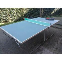 Tafeltennistafel + batjes
