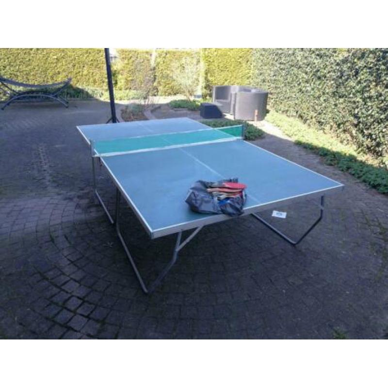 Tafeltennistafel + batjes