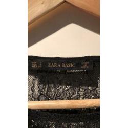 Kanten Zara blouse maat S