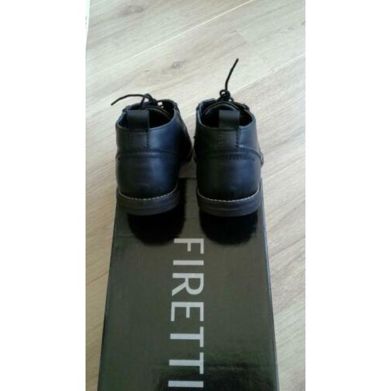 Mooie zwart lederen schoen mt 43