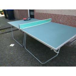 Tafeltennistafel + batjes