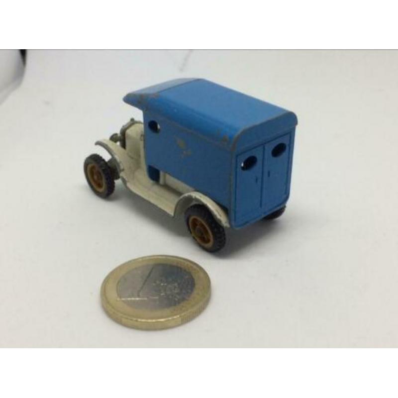 T-Ford 1919 Blauw/Wit, Best Box