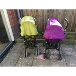 Twee gratis buggy’s