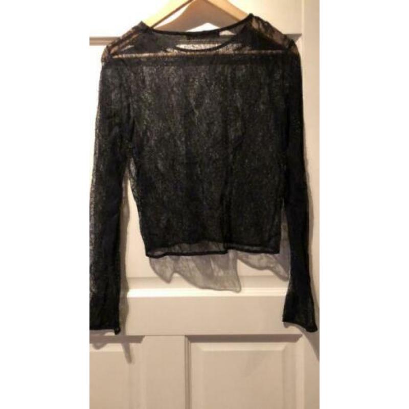 Kanten Zara blouse maat S