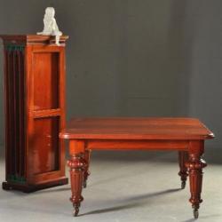 Antieke tafels / Engelse windout table / Coulissentafel m...
