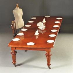 Antieke tafels / Engelse windout table / Coulissentafel m...