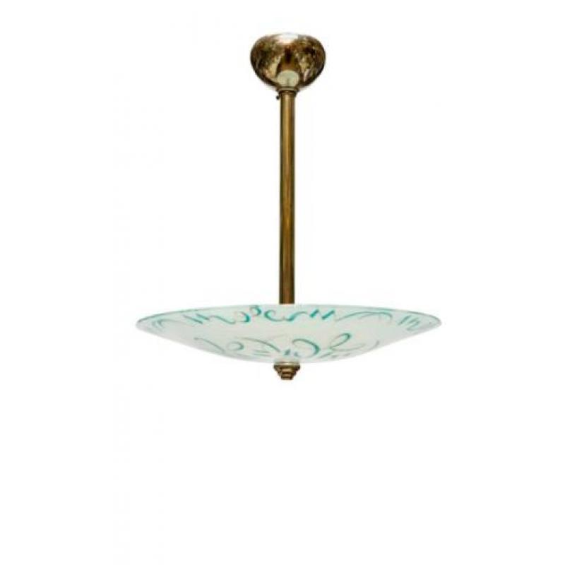 Glazen Hanglamp, Antieke Lampen, Slaapkamer Hanglamp