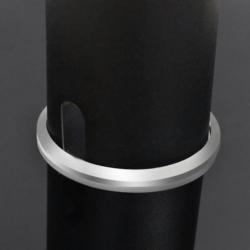 vidaXL Luidsprekerstandaard van glas (2 stuks / elk met 2 zw