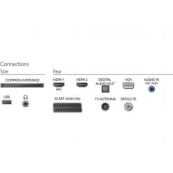 Philips 24PHK5210 LED TV 24 inch wit -nieuw !-