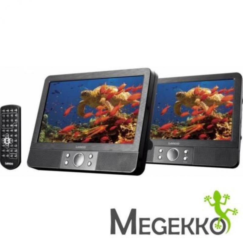 Lenco MES-405 Draagbare 9" DVD speler - 2 stuks