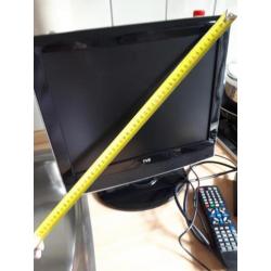 Tv met ingebouwde dvd speler.