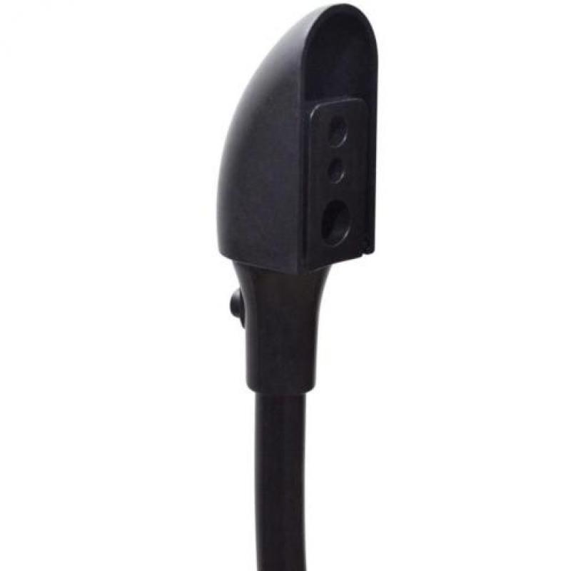 vidaXL Universele speakerstandaard zwart 2 st