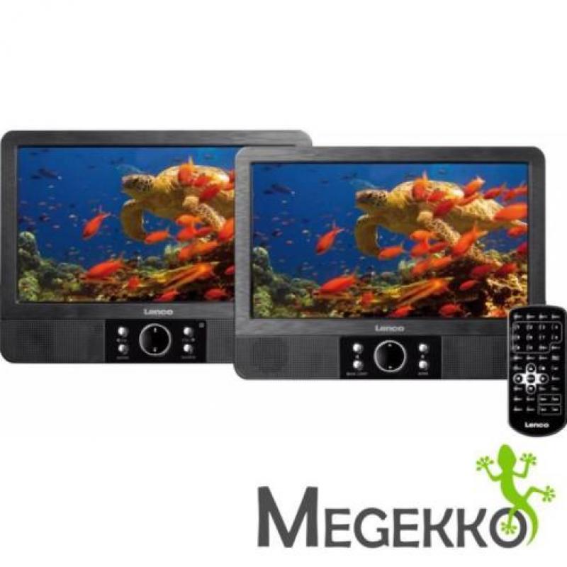 Lenco MES-405 Draagbare 9" DVD speler - 2 stuks