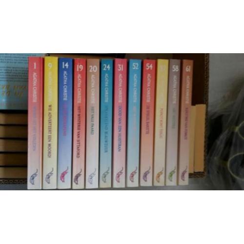 Agatha Christie pockets veel pockets, mogen ook los verkocht