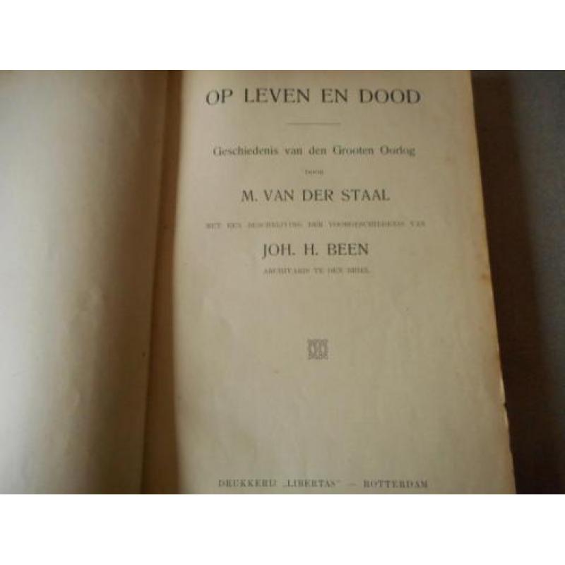 Op leven en dood / deel I - M. van der Staal