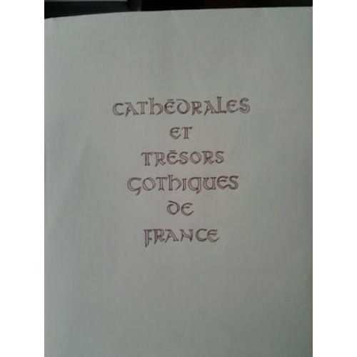 Cathedrales et tremor gothiques de Francesco, M.Aubert