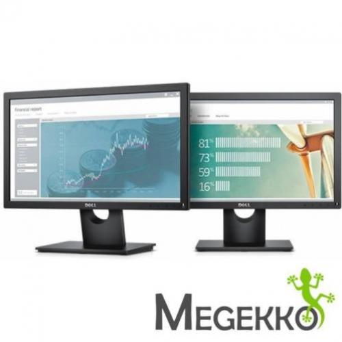 DELL E Series E1916H 18.5" Zwart HD ready Matt