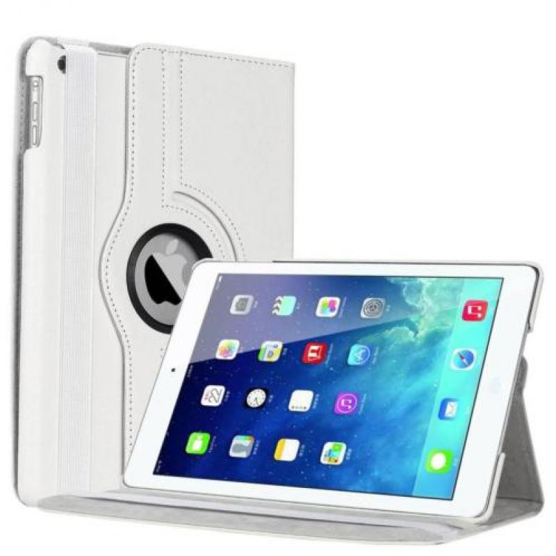 iPad Air Luxe 360 Rotation Case Cover Wit