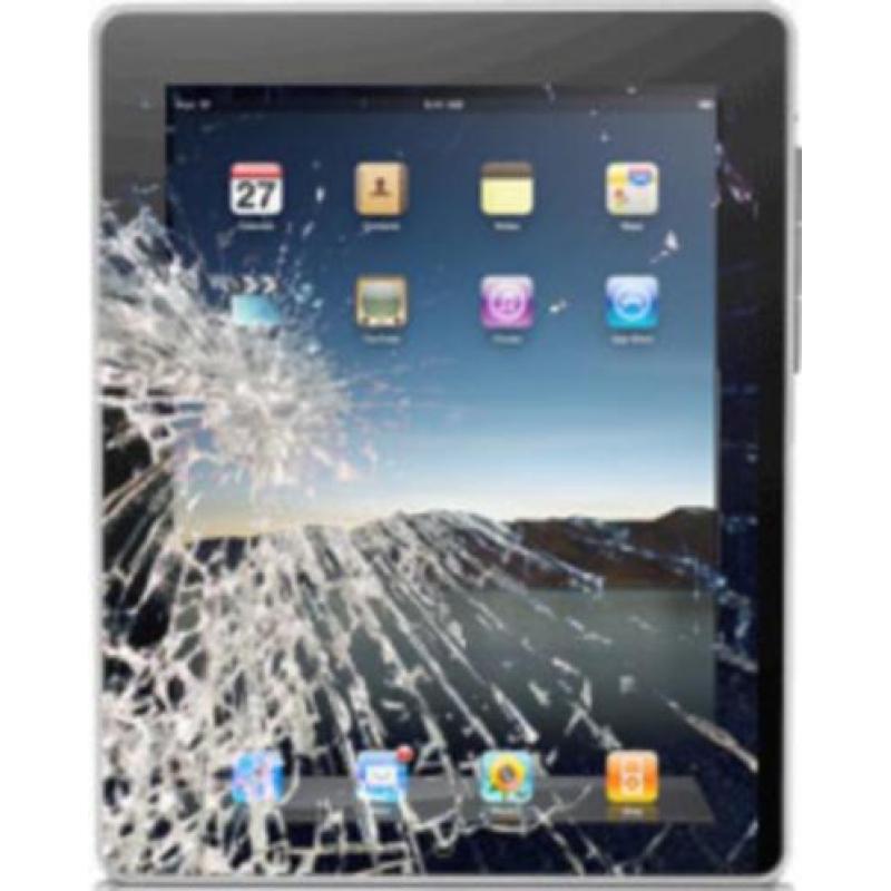 iPad 2 3 4 air glas of LCD gebroken wij hebben nieuwe unit