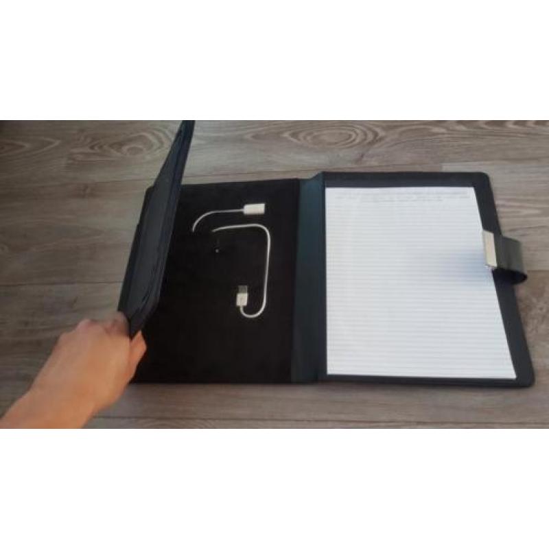 Ipad map om te werken incl. ingebouwde lader