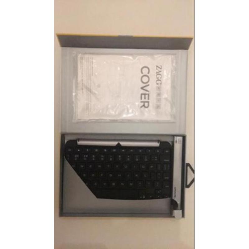 Zagg bluetooth cover met toetsenbord verlichting ipad mini
