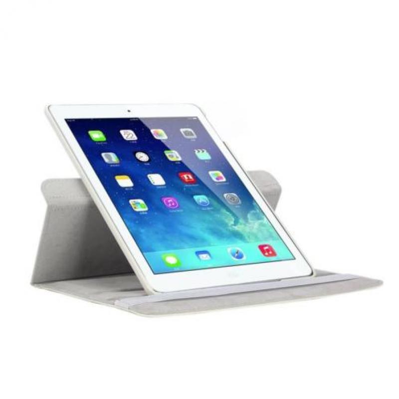 iPad Air Luxe 360 Rotation Case Cover Wit