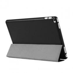 iPad Pro 12.9 PU leather 3-Fold Flip case, cover, hoes zwart
