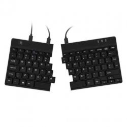 R-go split ergonomisch toetsenbord, azerty (fr), zwart, b...