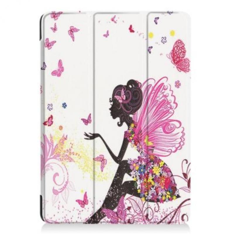 iPad 2017 en Air 1 Smart case Fee met bloemen