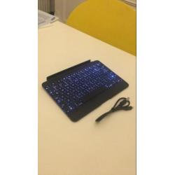 Zagg bluetooth cover met toetsenbord verlichting ipad mini