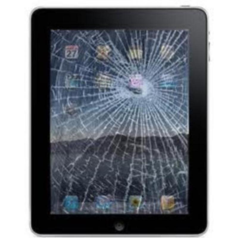 iPad 2 3 4 air glas of LCD gebroken wij hebben nieuwe unit