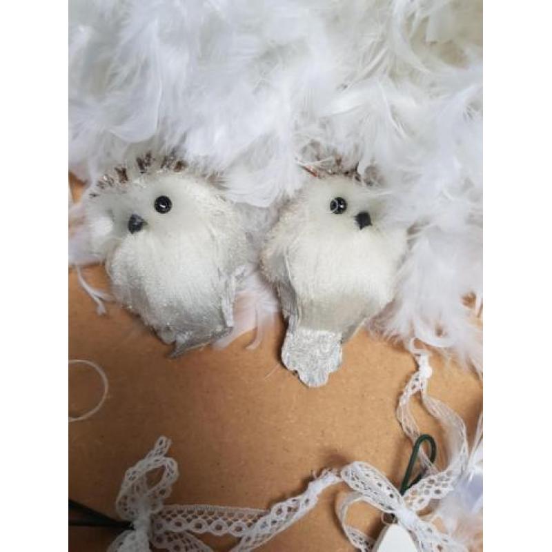 kerstballen boa's piek