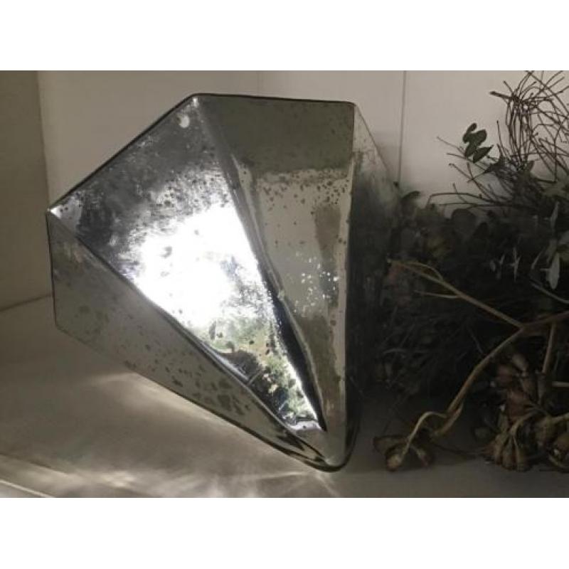 Nieuw luxe PTMD kerstbal in diamant vorm GROOT!!!