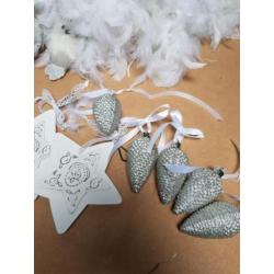 kerstballen boa's piek