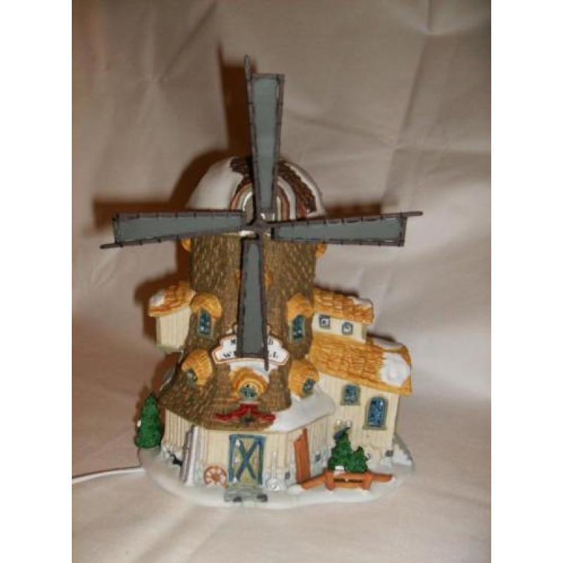 Lemax Kersthuis East Moorland Windmill D56