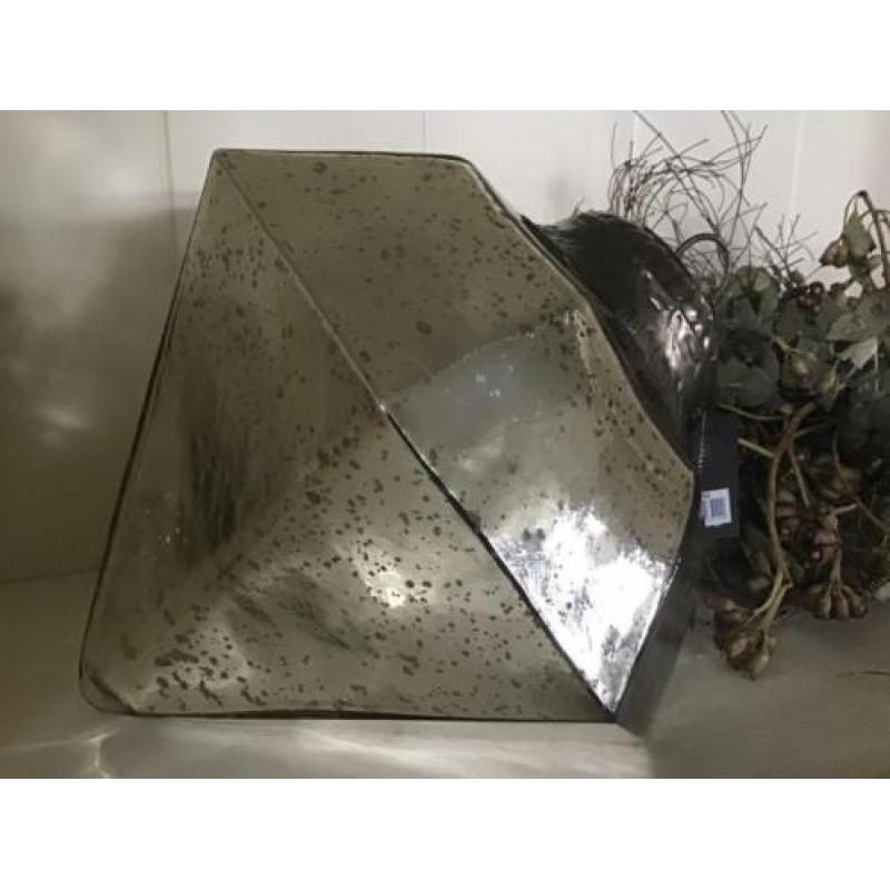 Nieuw luxe PTMD kerstbal in diamant vorm GROOT!!!