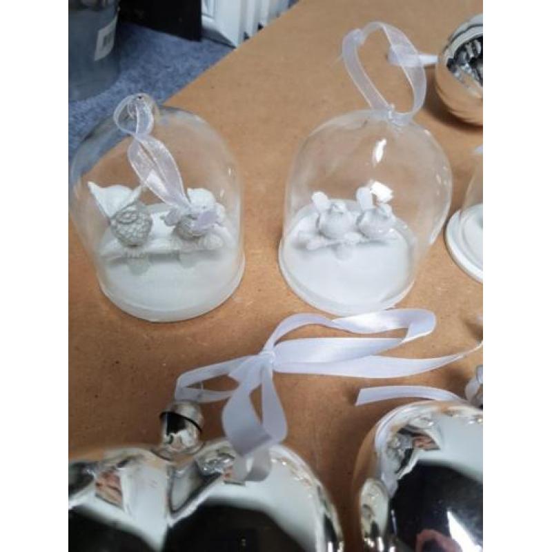 kerstballen boa's piek
