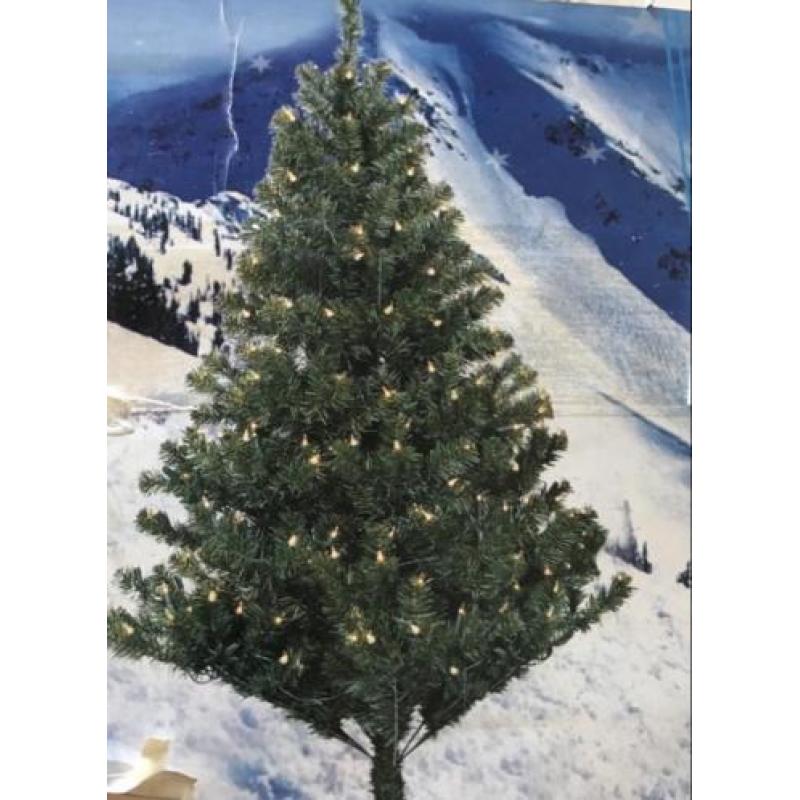 Kerstboom tafelmodel 150 cm met lampjes