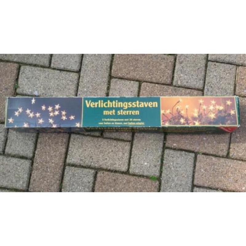 Kerst tuinverlichting. Elektrisch.