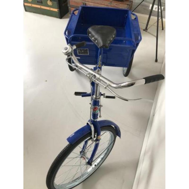 'Chinese' Reclame Bakfiets met handrem v transport