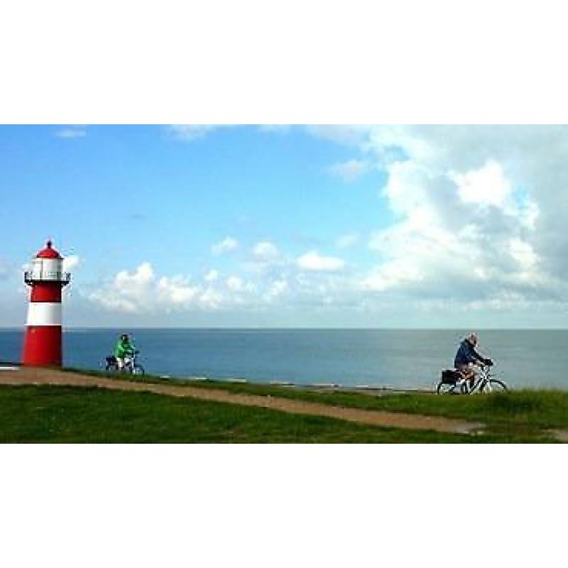 Fietsen, zeevissen, wandelen: 50m.vh strand 4p.vak.bungalow
