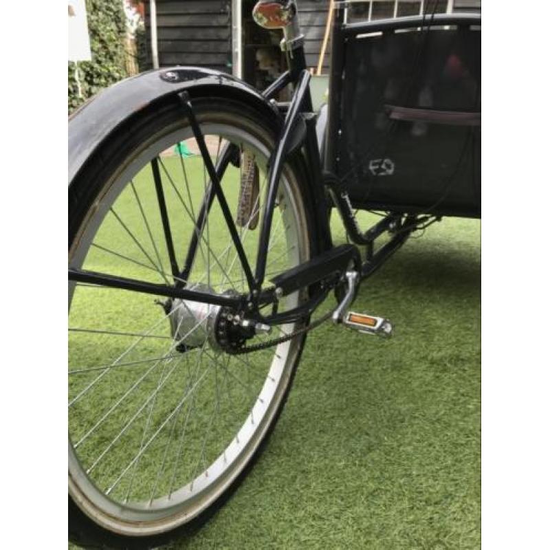 Johnny loco bakfiets cargo cruiser antraciet
