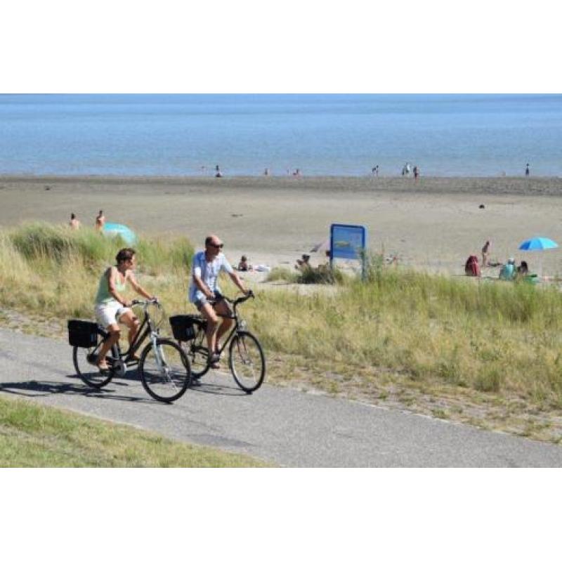 Fietsen, zeevissen, wandelen: 50m.vh strand 4p.vak.bungalow
