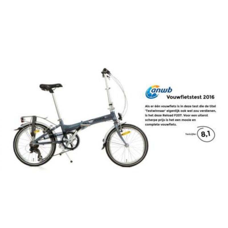 ALLUMINIUMvouwfietsen 20 inch 6 versn merk Popal EDE * Anwb*